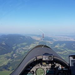 Verortung via Georeferenzierung der Kamera: Aufgenommen in der Nähe von Gemeinde Puchberg am Schneeberg, Österreich in 1800 Meter